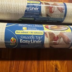 Duck Smooth Top EasyLiner Shelf Liner - White